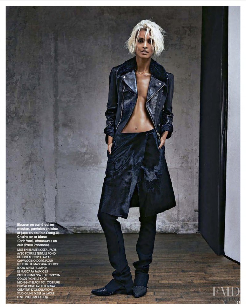 Liya Kebede featured in Super Modèle, October 2014