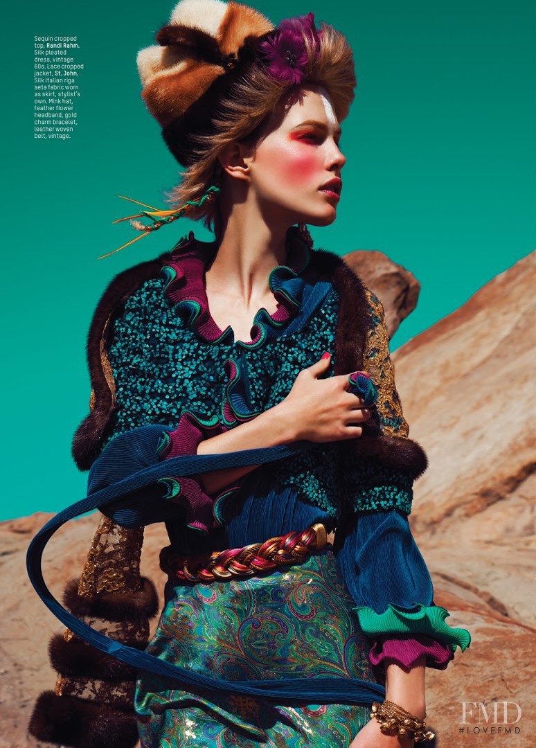 Lost In The Wind in L'Officiel Indonesia with Sydney Roper wearing St ...