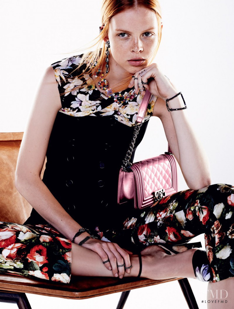 Daniela Witt featured in Spring Please, September 2014