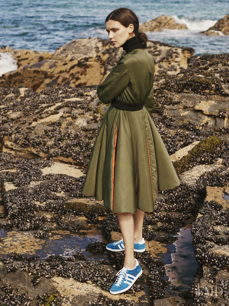 Iana Godnia featured in Sea Story, October 2014