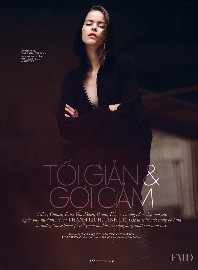 Alexandra Hochguertel featured in Toi Gian & Goi Cam, September 2014