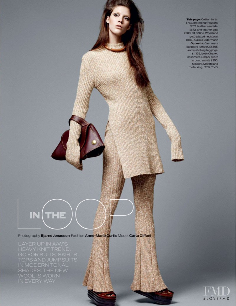 Carla Ciffoni featured in In The Loop, October 2014
