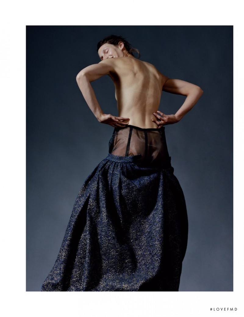 Vivien Solari featured in Armani 80 By Kirchhoff, September 2014