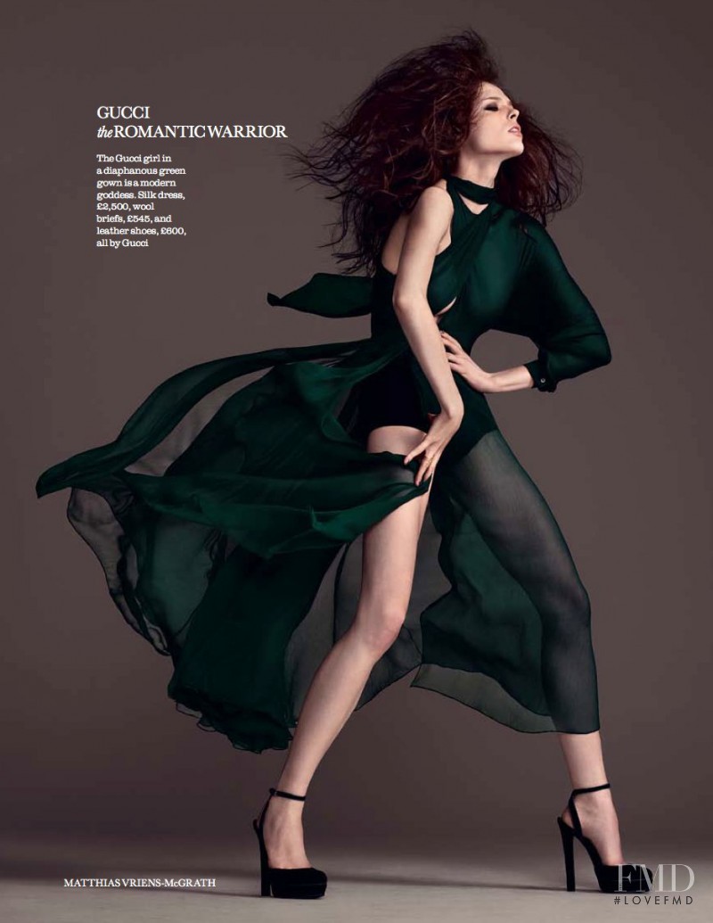 Coco Rocha featured in The Shock of the New, August 2011