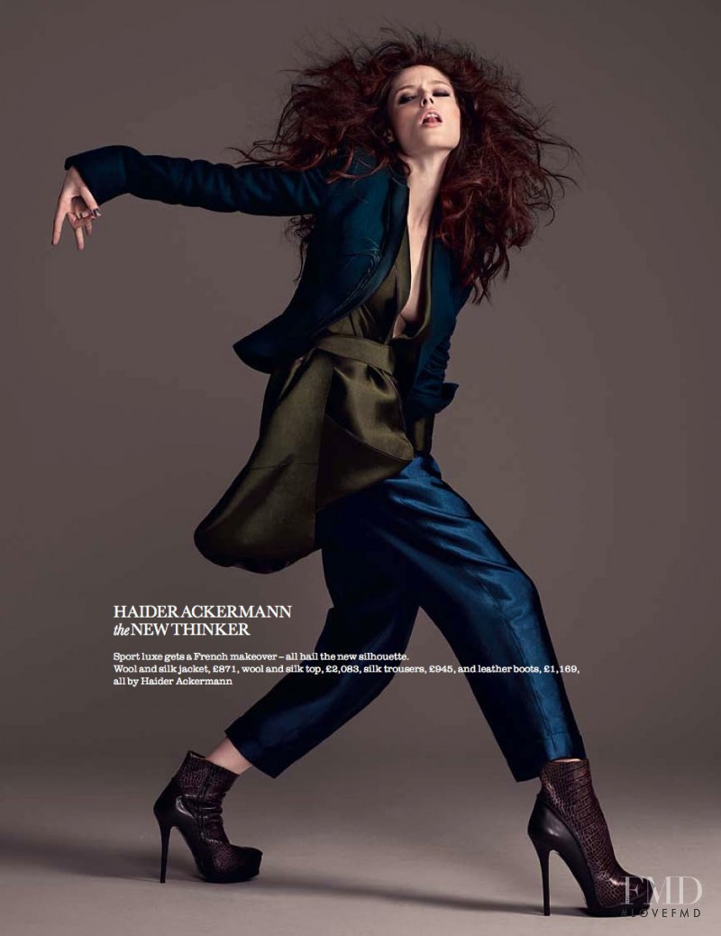 Coco Rocha featured in The Shock of the New, August 2011