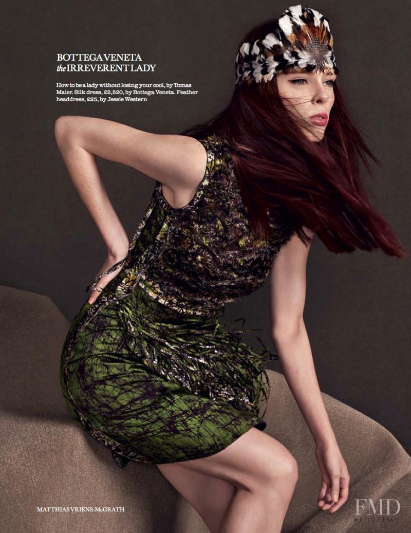 Coco Rocha featured in The Shock of the New, August 2011