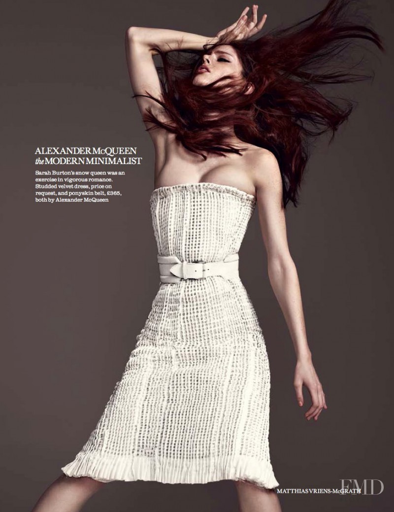 Coco Rocha featured in The Shock of the New, August 2011