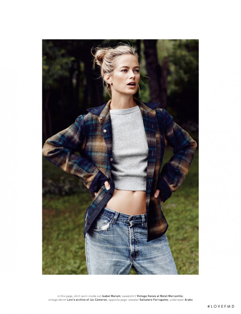 Carolyn Murphy featured in A Portrait Of A Muse, September 2014