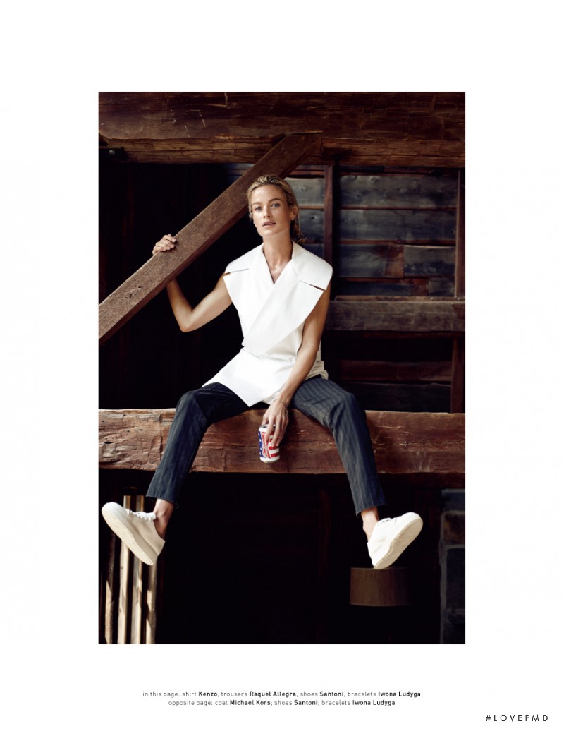 Carolyn Murphy featured in A Portrait Of A Muse, September 2014