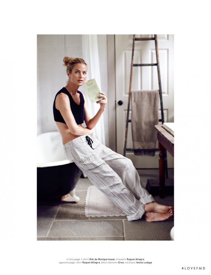 Carolyn Murphy featured in A Portrait Of A Muse, September 2014