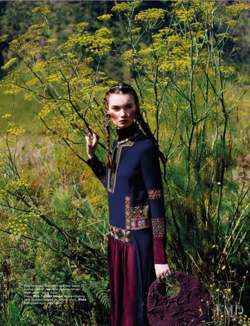 Ksenia Shapovalova featured in Journey To The East, September 2014