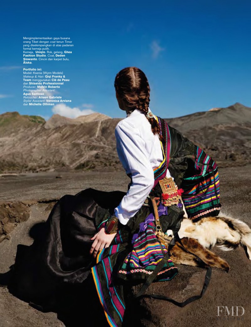 Ksenia Shapovalova featured in Journey To The East, September 2014