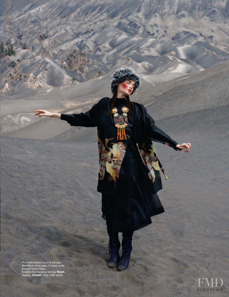 Ksenia Shapovalova featured in Journey To The East, September 2014