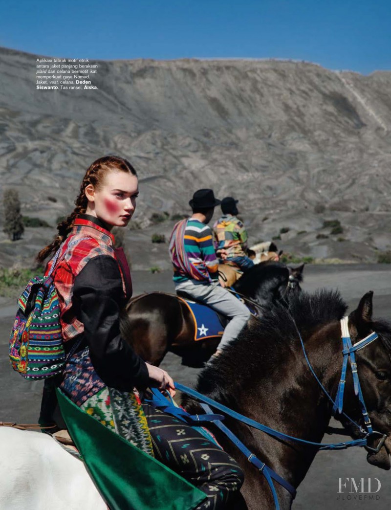 Ksenia Shapovalova featured in Journey To The East, September 2014