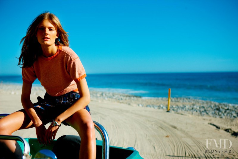 Constance Jablonski featured in Deep Blue, June 2011