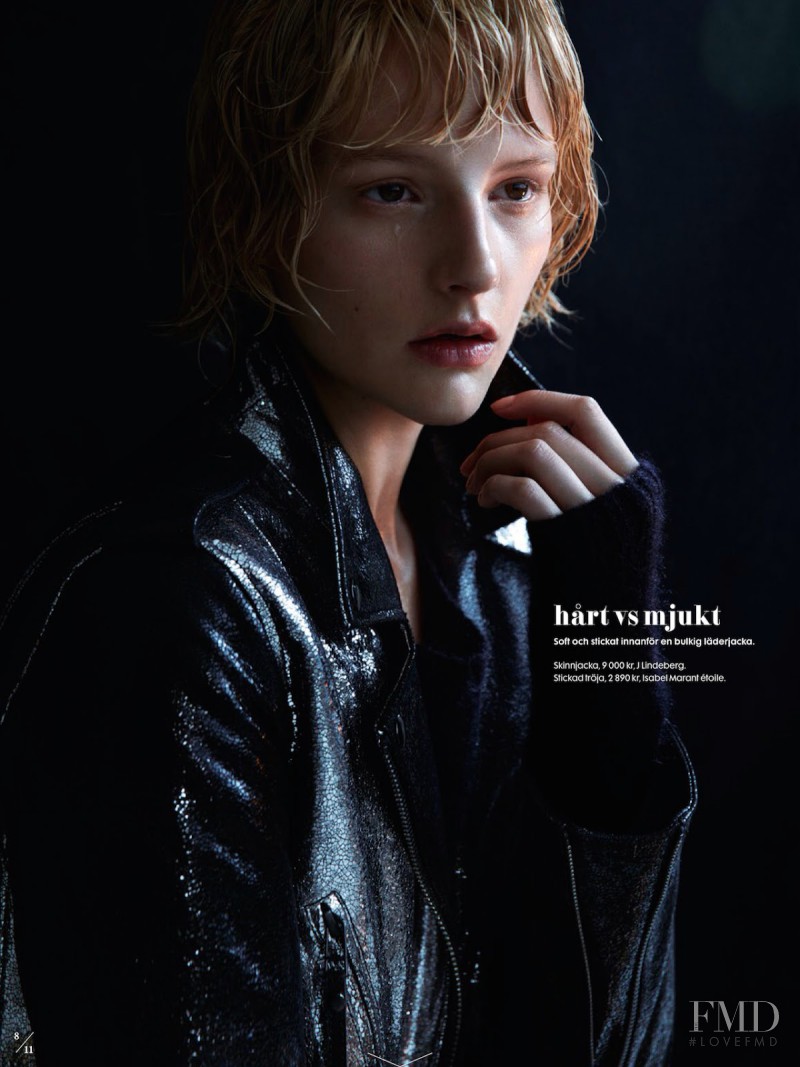 Sara Blomqvist featured in What A Feeling, October 2014