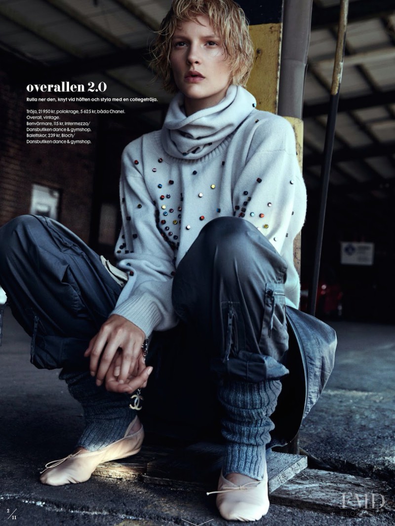 Sara Blomqvist featured in What A Feeling, October 2014