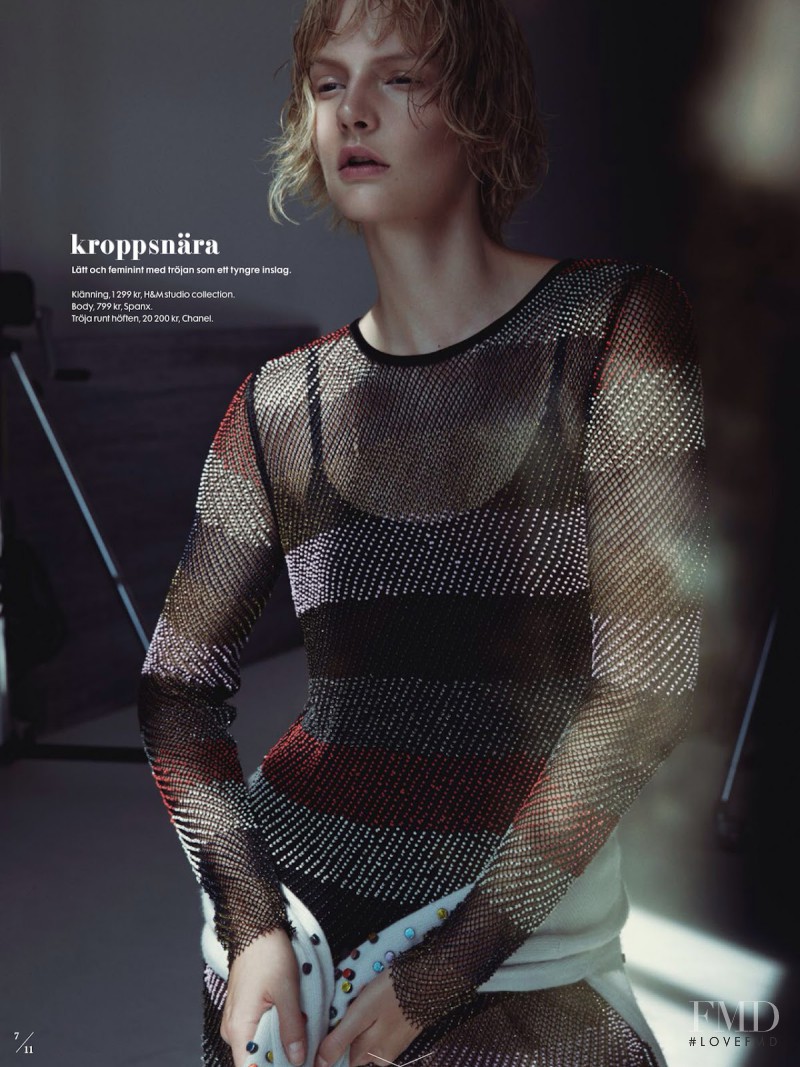 Sara Blomqvist featured in What A Feeling, October 2014