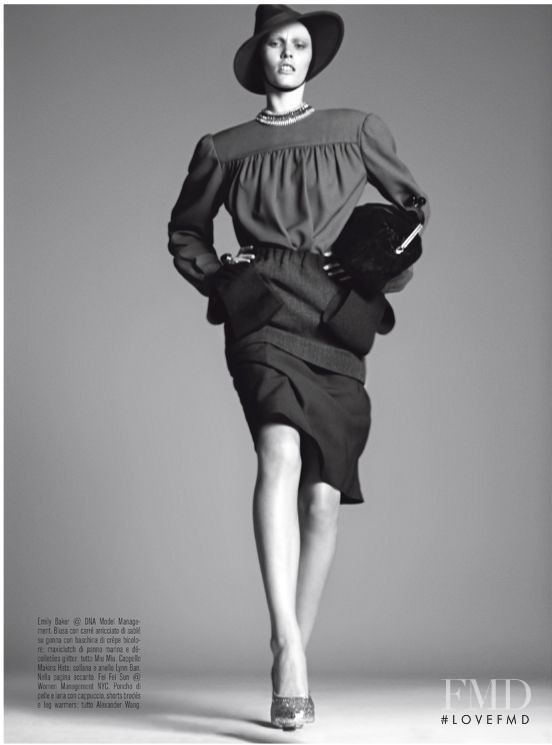 Emily Baker featured in Prêt-à-Porter, July 2011