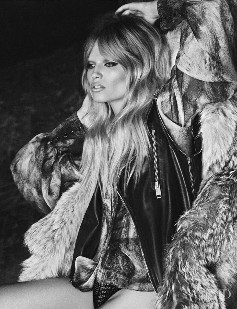 Natasha Poly featured in Poly Pur, October 2014