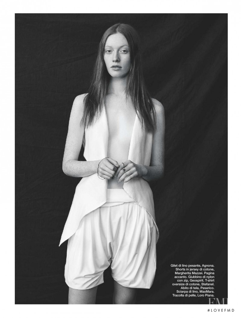 Chantal Stafford-Abbott featured in Bianco India, July 2011