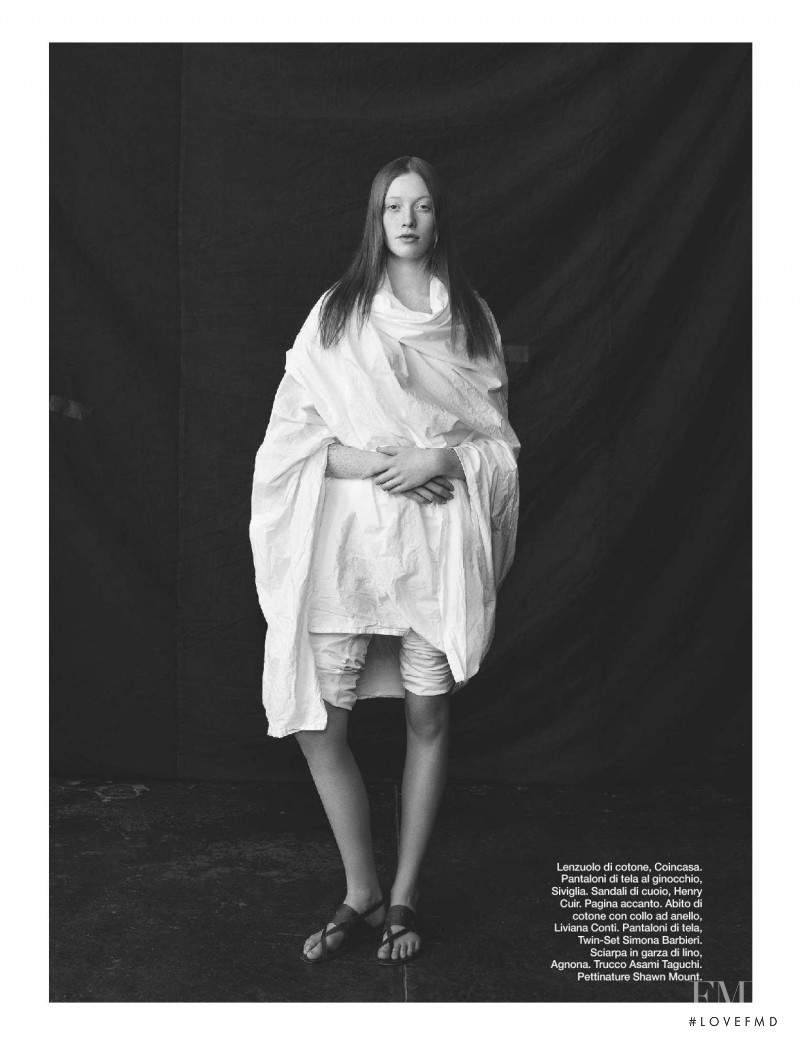 Chantal Stafford-Abbott featured in Bianco India, July 2011