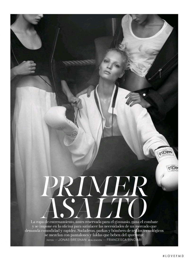 Melissa Tammerijn featured in Primer Asalto, September 2014