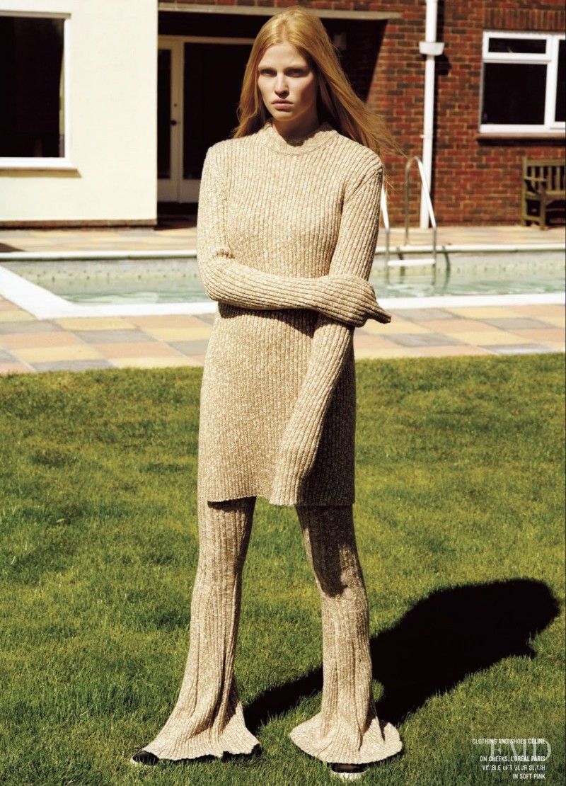 Lara Stone featured in Dream Weaver, September 2014