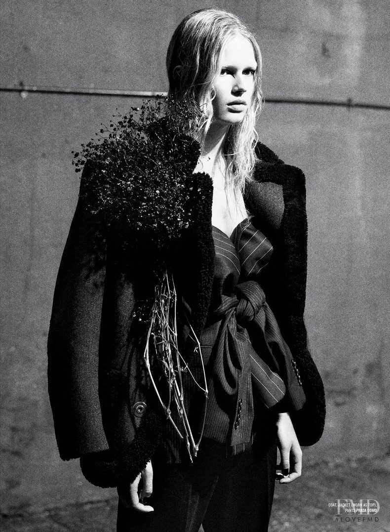 Anna Ewers featured in Rebel Flower, September 2014