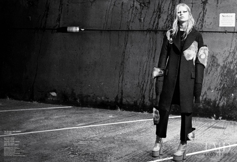 Anna Ewers featured in Rebel Flower, September 2014