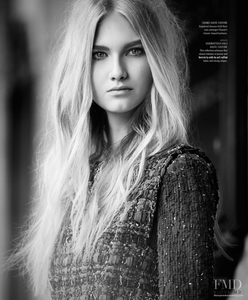 Anna Martynova featured in Let There Be Luxe, September 2014