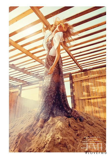 Sasha Luss featured in Wings, Legs and Tails, June 2011