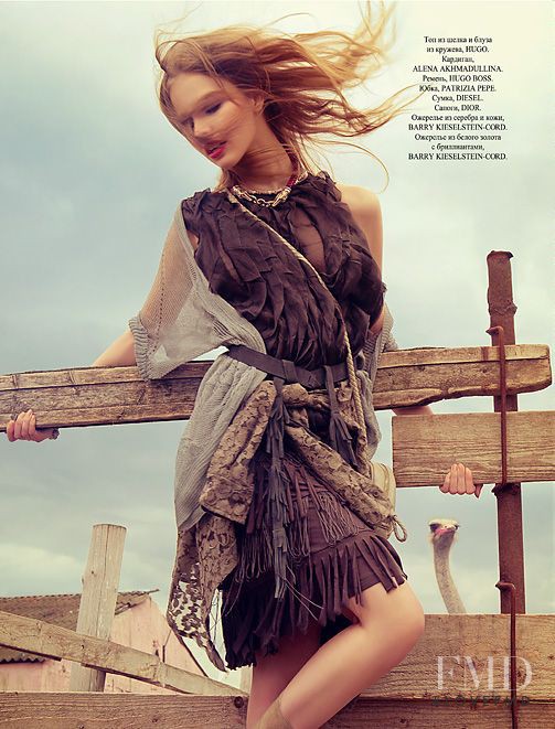 Sasha Luss featured in Wings, Legs and Tails, June 2011