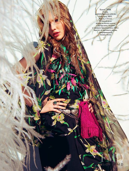 Sasha Luss featured in Wings, Legs and Tails, June 2011