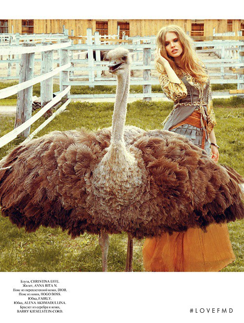 Sasha Luss featured in Wings, Legs and Tails, June 2011