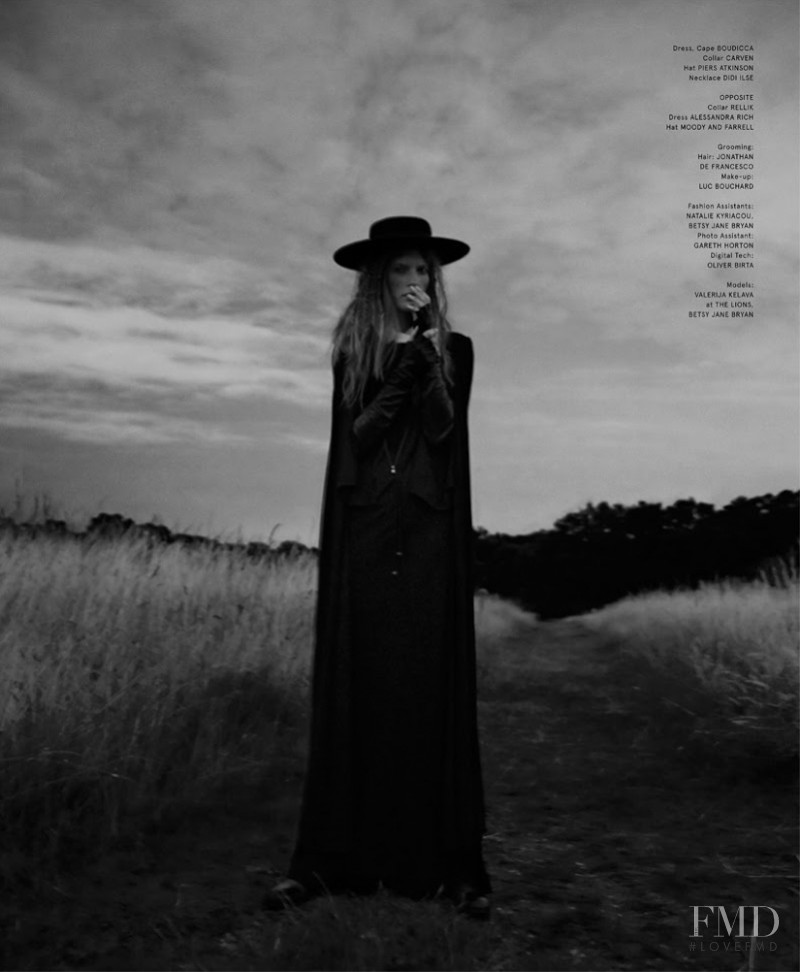 Valerija Kelava featured in Alone With My Shadows, September 2014