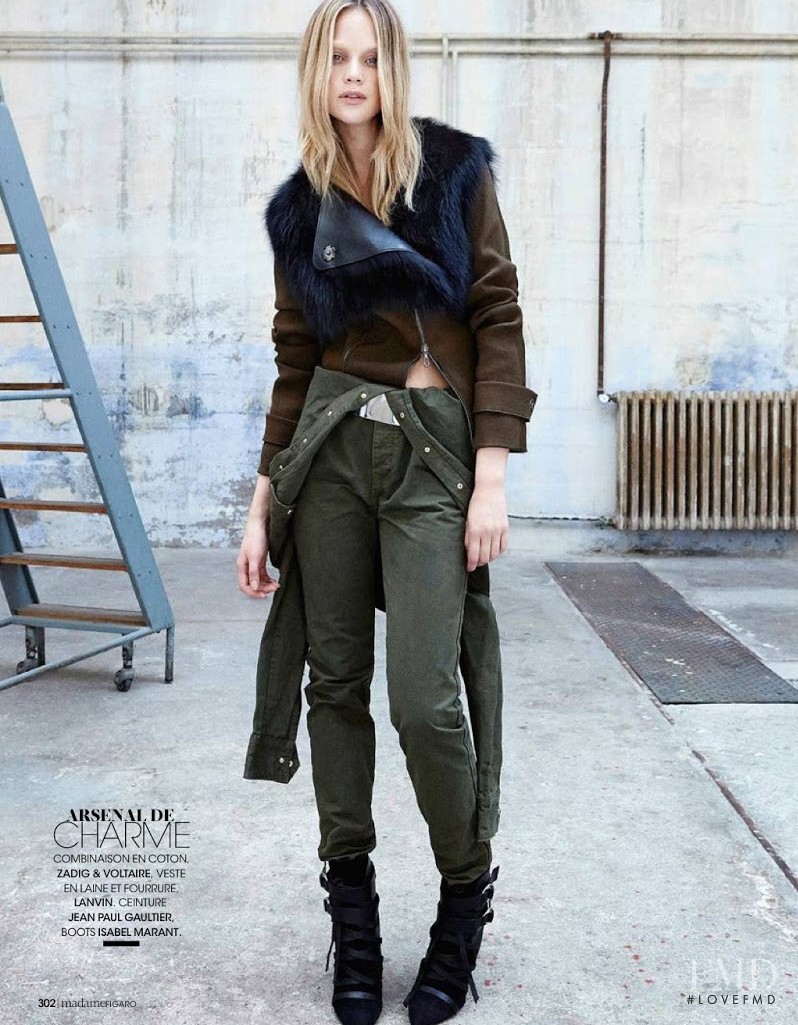 Rosie Tupper featured in Armée De Luxe, September 2014