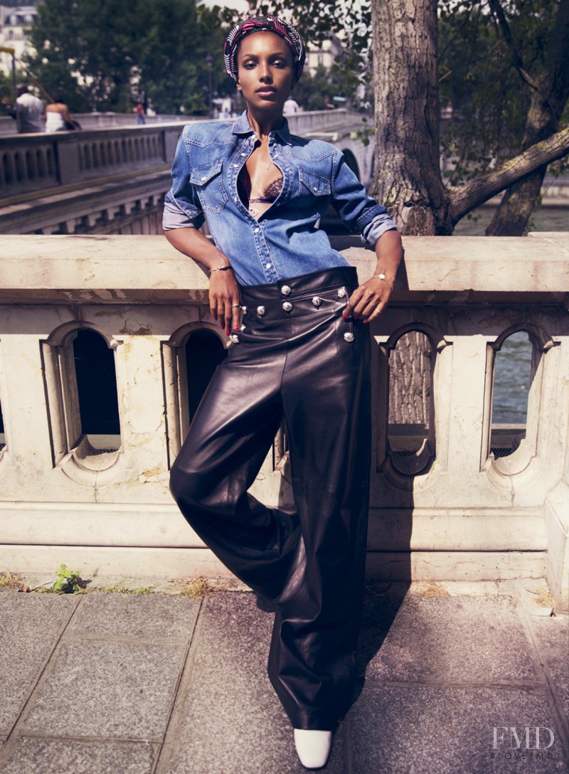 Jasmine Tookes featured in At Ease, October 2014