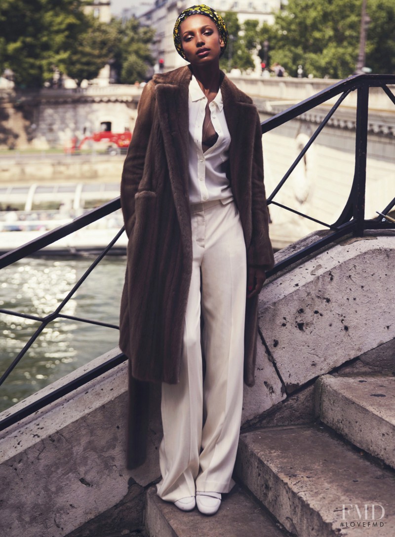 Jasmine Tookes featured in At Ease, October 2014