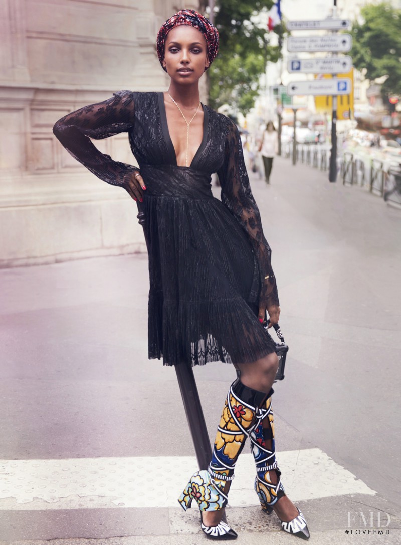 Jasmine Tookes featured in At Ease, October 2014