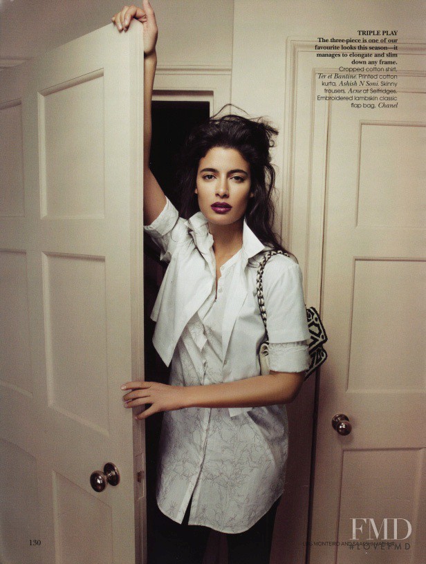 Jessica Clarke featured in The New Kurta, July 2011