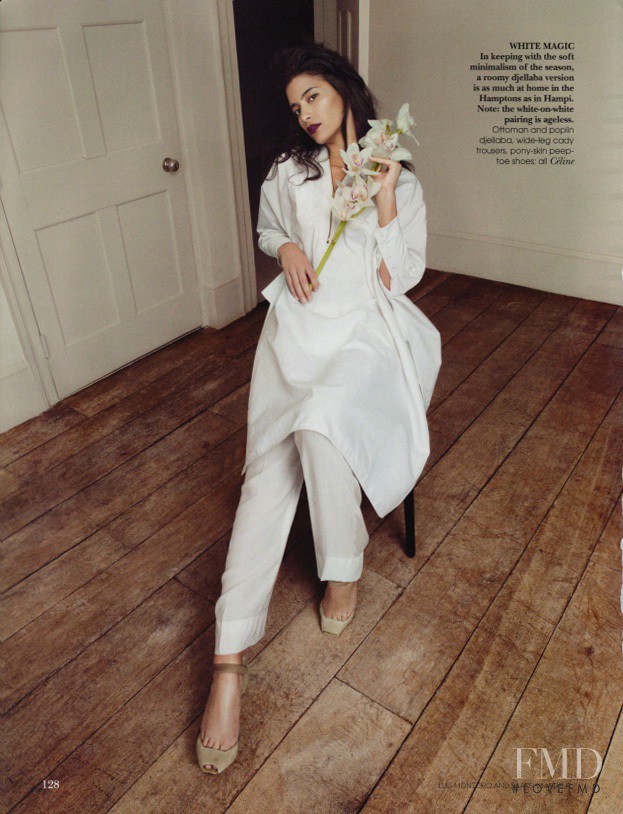 Jessica Clarke featured in The New Kurta, July 2011