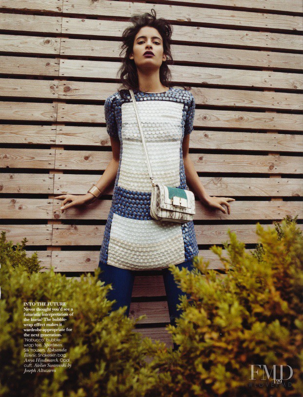 Jessica Clarke featured in The New Kurta, July 2011