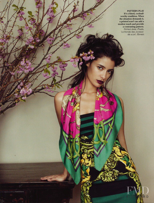 Jessica Clarke featured in The New Kurta, July 2011