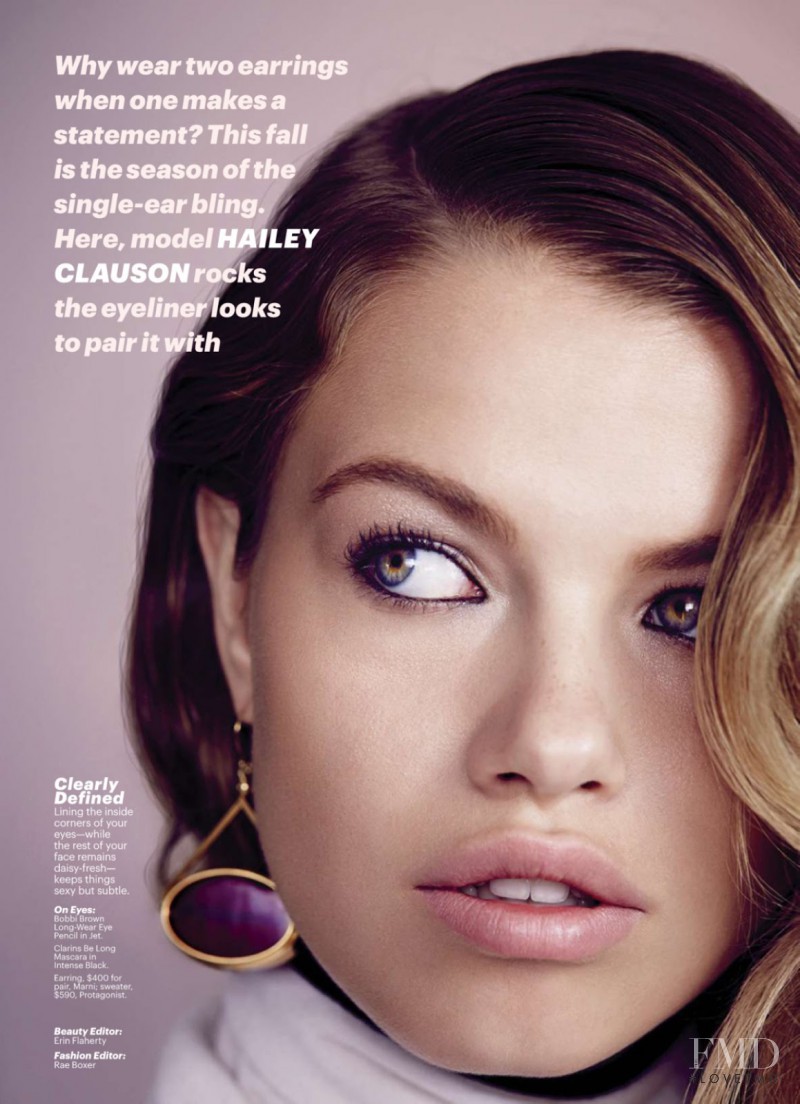 Hailey Clauson featured in Flying Solo, October 2014