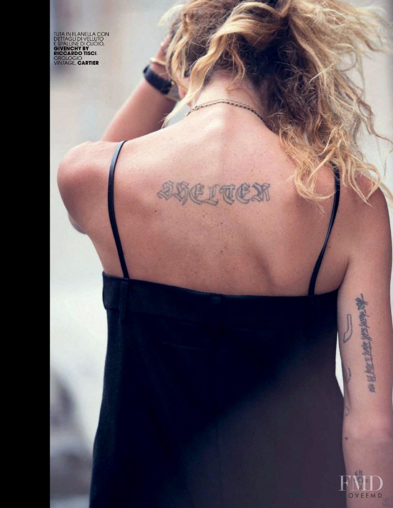 Erin Wasson featured in Black Is Back, October 2014