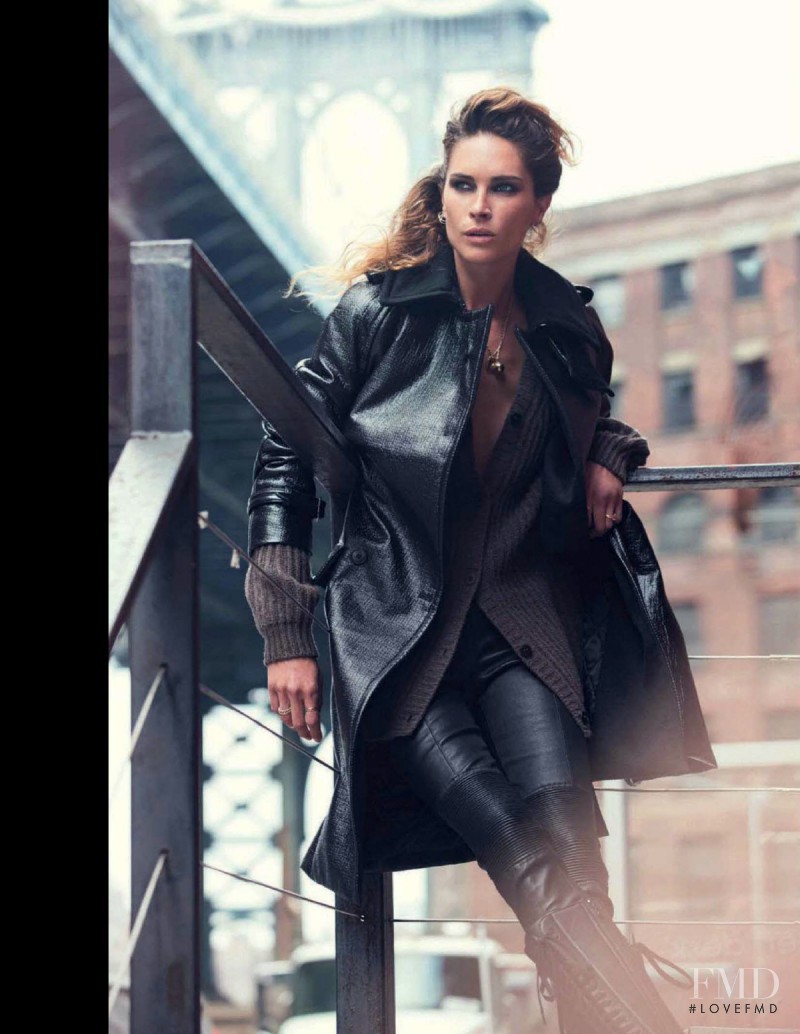Erin Wasson featured in Black Is Back, October 2014
