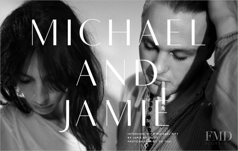 Jamie Bochert featured in Michael & Jamie, March 2011