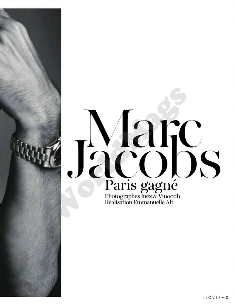 Marc Jacobs, March 2011