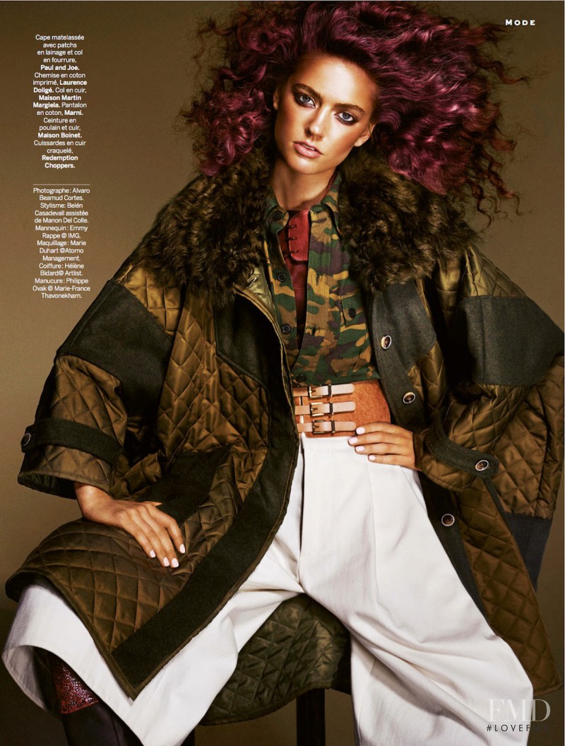 Emmy Rappe featured in Choisir Son Unité, September 2014